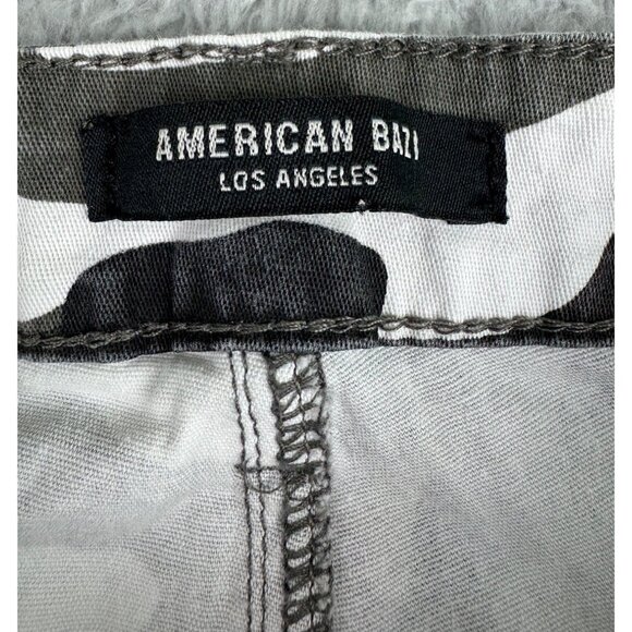 Mens L Camouflage Cargo Shorts W/Zipper Pockets American Bazi - PreOwned - Picture 5 of 13